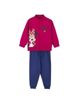 Chándal Infantil Minnie Mouse Fucsia