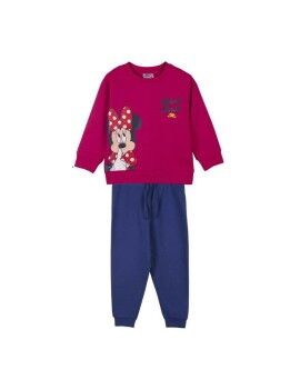 Chándal Infantil Minnie Mouse Fucsia