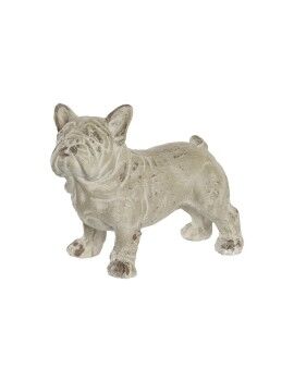 Figura Decorativa DKD Home Decor Acabado envejecido Gris Resina Perro (19 x 39 x 28,5 cm)