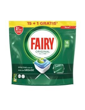 Pastilhas para Máquina de Lavar Louça Fairy Original 16 Cápsulas