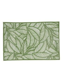 Individuais Quid Habitat Folhas Verde 30 x 45 cm (Pack 12x)