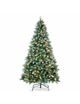 Árbol de Navidad DKD Home Decor Verde Metal Polietileno 80 x 80 x 150 cm 1 x 1 x 150 cm