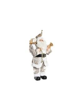 Decoración DKD Home Decor Papá Noel Gris PVC 45 x 34 x 80 cm