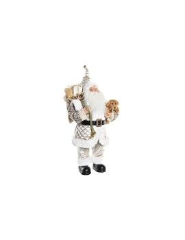 Decoración DKD Home Decor Papá Noel Gris PVC 37 x 20 x 60 cm