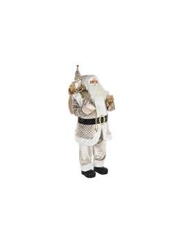 Decoración DKD Home Decor Papá Noel Gris PVC 60 x 50 x 124 cm