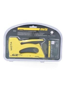 Agrafadora Mota GE30 Classic Nº3 1000 Grampos Amarelo 8 mm