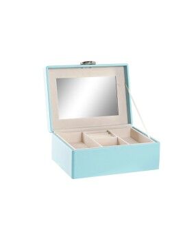 Caja-Joyero DKD Home Decor Verde Madera MDF 17 x 13 x 8,5 cm