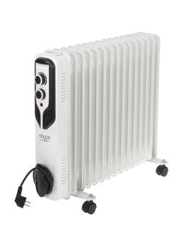 Radiador de Óleo Adler AD 7819 Branco 2500 W