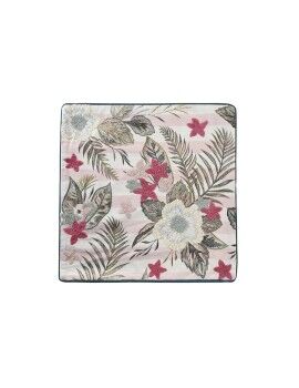 Capa de travesseiro DKD Home Decor Cor de Rosa Verde Tropical 50 x 1 x 50 cm