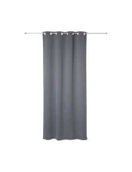 Cortinas Atmosphera Opaco Cinzento Poliéster 2 Unidades (135 x 240 cm)