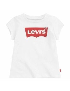 Camiseta de Manga Corta Infantil Levi's Batwing Logo Blanco