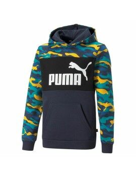 Sudadera con Capucha Niño Puma Essentials Multicolor Camuflaje