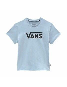 Camiseta de Manga Corta Infantil Vans Flying V Crew Azul