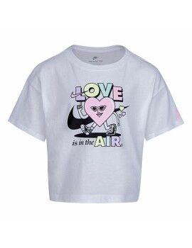 Camiseta de Manga Corta Infantil Nike Knit Girls Lila