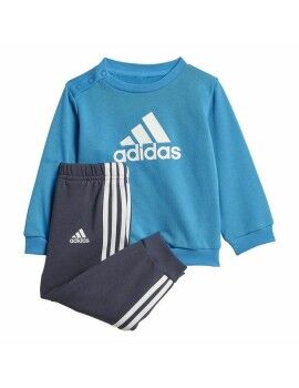 Conjunto de Desporto para Bebé Adidas Badge of Sport French Terry Azul