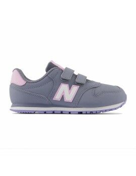 Zapatillas Deportivas Infantiles New Balance 500 HookLoop Gris