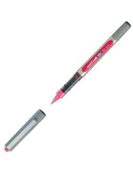 Boligrafo de tinta líquida Uni-Ball Rollerball Eye Fine UB-157 Rosa 0,7 mm (12 Piezas)