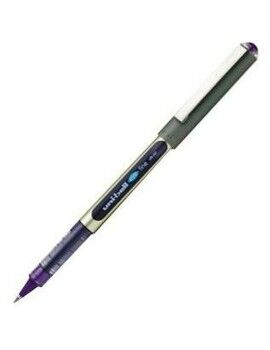 Esferográfica de tinta líquida Uni-Ball Rollerball Eye Fine UB-157 Violeta 0,7 mm (12 Peças)