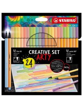 Set de Rotuladores Stabilo Point 88 & Pen 68 Creative Arty Multicolor