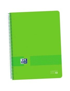 Cuaderno Oxford Live&Go Verde A4 5 Piezas