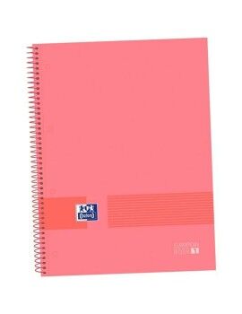 Caderno Oxford &You Cor de Rosa Melancia A4 5 Peças