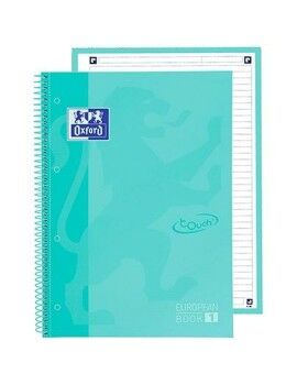 Cuaderno Oxford European Book School Menta A4 5 Piezas