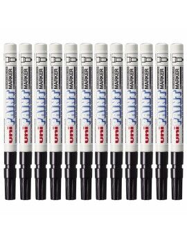 Rotulador permanente Uni-Ball Paint PX-21L Negro 12 Piezas