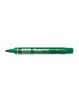 Rotulador permanente Pentel N50-BE Verde 12 Peças