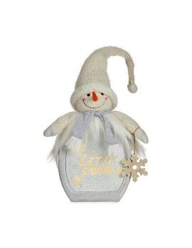 Figura Decorativa Muñeco de Nieve Blanco 15 x 65,5 x 27 cm