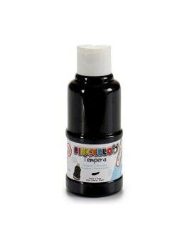 Témperas Negro (120 ml) (12 Unidades)