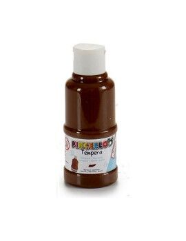 Témperas Marrón (120 ml) (12 Unidades)