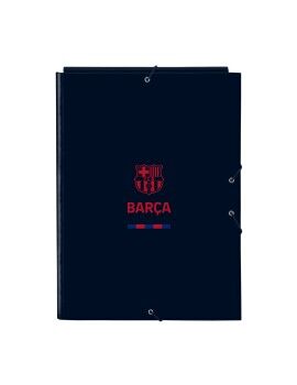 Carpeta Clasificadora F.C. Barcelona Azul marino A4