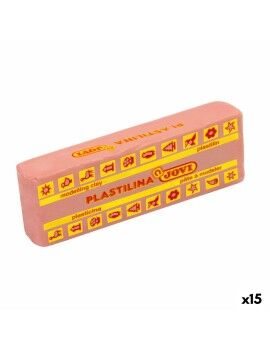 Barras de plastilina Jovi School 150 g Carne (15 Piezas)