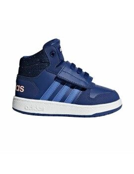 Sapatilhas de Desporto Infantis Adidas Sportswear adidas Hoops Mid 2.0 Azul escuro