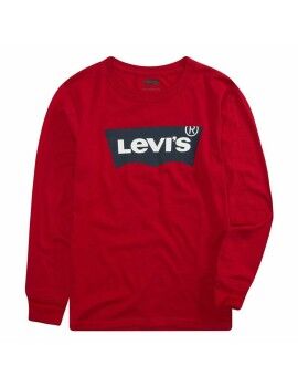 Camiseta de Manga Larga Infantil Levi's Batwing  Rojo