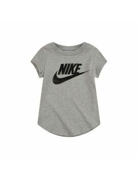 Camiseta de Manga Corta Infantil Nike Futura SS Gris