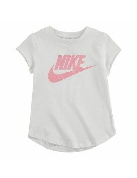 Camiseta de Manga Corta Infantil Nike Futura SS Blanco