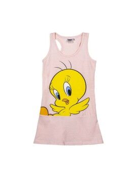 Vestido Looney Tunes Cor de Rosa