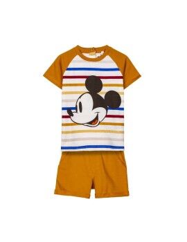 Conjunto de Ropa Mickey Mouse Mostaza Infantil