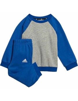 Conjunto Deportivo para Bebé Adidas Essentials Logo Gris