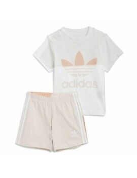 Conjunto Deportivo para Niños Adidas Trifolio Blanco