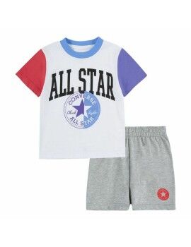 Conjunto Deportivo para Niños Converse Blocked  Blanco