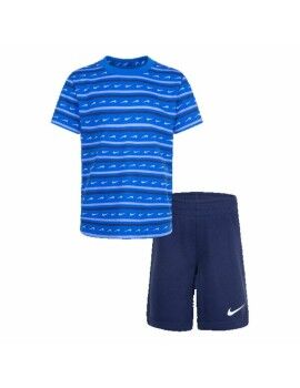 Conjunto Deportivo para Niños Nike Swoosh Stripe Azul