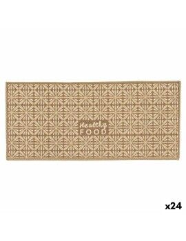 Alfombra Healthy Food 90 x 40 cm Beige (24 Unidades)