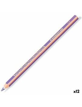 Lápis de cores Staedtler Jumbo Noris Roxo (12 Unidades)