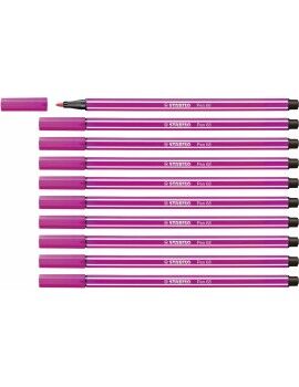 Rotuladores Stabilo Pen 68 Cor de Rosa (10 Peças)