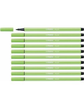 Rotuladores Stabilo Pen 68 Verde (10 Piezas)