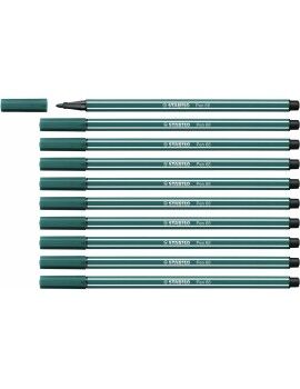 Rotuladores Stabilo Pen 68 Verde Turquesa (10 Piezas)