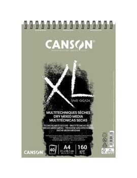 Bloc de dibujo Canson Touch XL Gris A4 210 x 297 mm