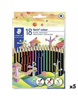 Lápices de colores Staedtler Noris Colour Wopex Set Multicolor (5 Unidades)